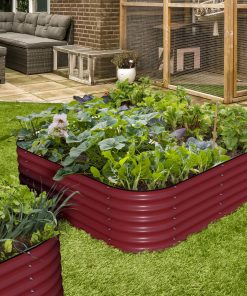 Olle Gardens 17" Tall, 12-in-1 Raised Garden Beds